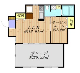 レコラ行徳の物件間取画像